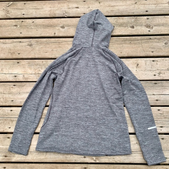 RBX Performance Hoodie – Gray Cowl Neck Pullover, Size M - Picture 4 of 8